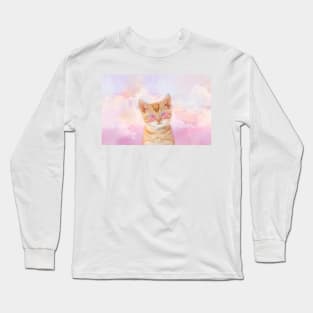 "La vie en rose" Pink Kitty Long Sleeve T-Shirt